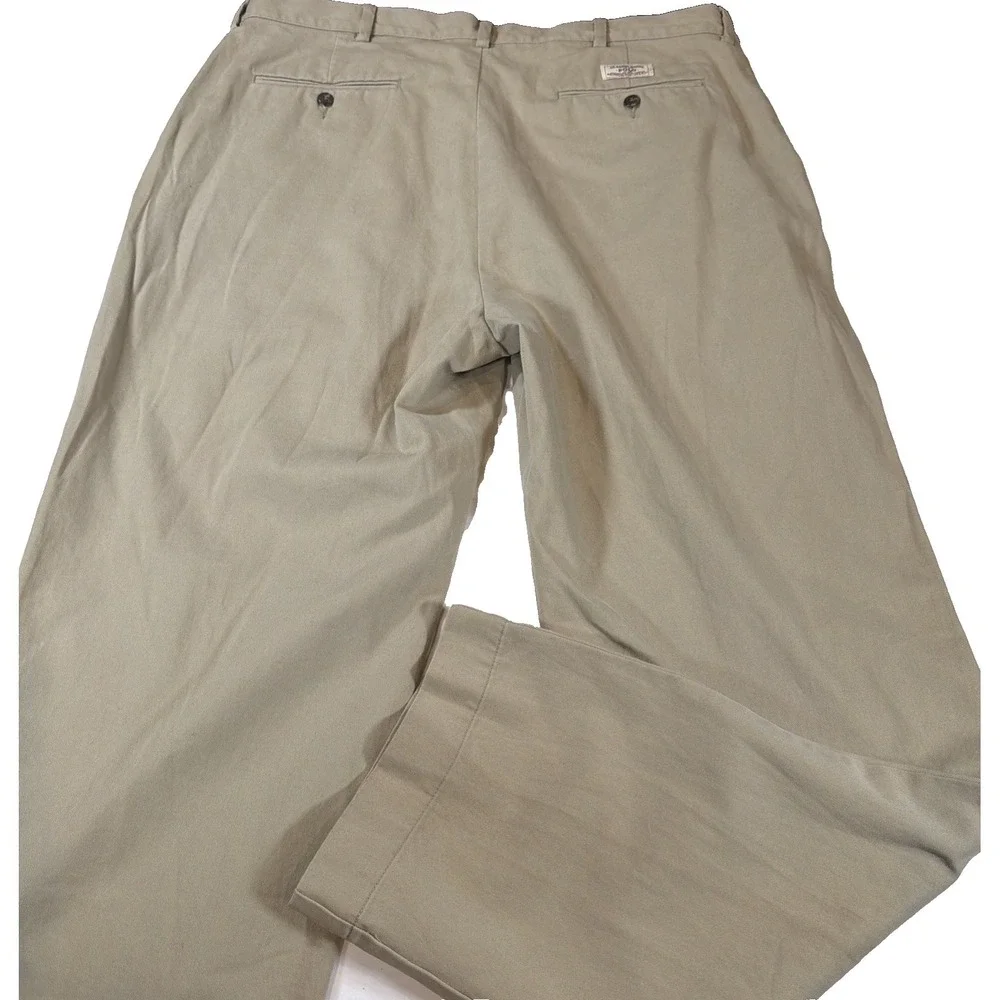 Polo‎ Ralph Lauren Mens 38x32 Beige Khaki Chino Pants Classic Fit Casual